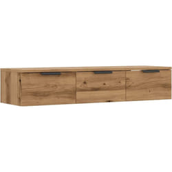 Armoire murale chêne artisanal 102x30x20 cm bois d'ingénierie Vidaxl