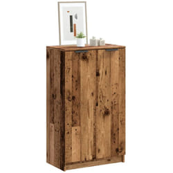 Vidaxl - Armoire à chaussures vieux bois 59x35x100,5cm bois d'ingénierie