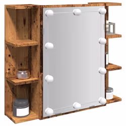 VidaXL 857003 miroir de salle de bain et armoire de rangement pour évier - Vue supplémentaire 2