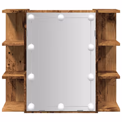 VidaXL 857003 miroir de salle de bain et armoire de rangement pour évier - Vue supplémentaire 5