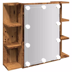VidaXL 857003 miroir de salle de bain et armoire de rangement pour évier - Vue supplémentaire 8