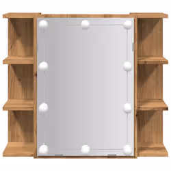 VidaXL 857004 miroir de salle de bain et armoire de rangement pour évier - Vue supplémentaire 5