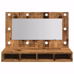 VidaXL 857005 miroir de salle de bain et armoire de rangement pour évier - Vue supplémentaire 5