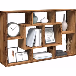 Cette étagère murale chic est magnifique et élégante. C'est une excellente option de stockage et de décoration. Matériau haut ...
