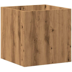 vidaXL Jardinière chêne artisanal 40x40x40 cm bois d'ingénierie