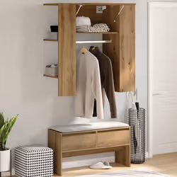 VidaXL 857038 armoire d'entrée - Vue supplémentaire 2