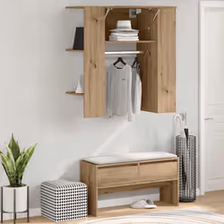 VidaXL 857038 armoire d'entrée - Vue supplémentaire 3
