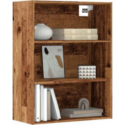 Vidaxl - Armoire murale suspendue vieux bois 69,5x32,5x90 cm