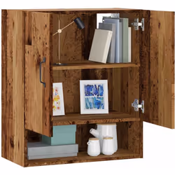 Cette armoire murale pratique peut être facilement fixée au mur, ce qui en fait une extension décorative et pratique de votre ...
