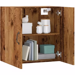 Cette armoire murale pratique peut être facilement fixée au mur, ce qui en fait une extension décorative et pratique de votre ...