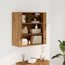 Vidaxl - Armoire murale chêne artisanal 80x33x80 cm bois d'ingénierie