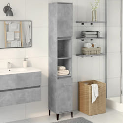 VidaXL 857104 miroir de salle de bain et armoire de rangement pour évier