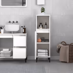 VidaXL 857111 miroir de salle de bain et armoire de rangement pour évier