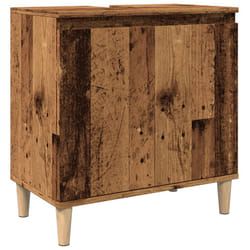 VidaXL 857114 miroir de salle de bain et armoire de rangement pour évier