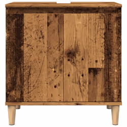 VidaXL 857114 miroir de salle de bain et armoire de rangement pour évier - Vue supplémentaire 4