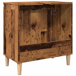 VidaXL 857114 miroir de salle de bain et armoire de rangement pour évier - Vue supplémentaire 7