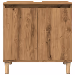 VidaXL 857115 miroir de salle de bain et armoire de rangement pour évier - Vue supplémentaire 4