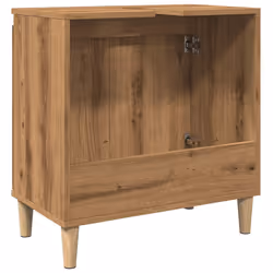 VidaXL 857115 miroir de salle de bain et armoire de rangement pour évier - Vue supplémentaire 7
