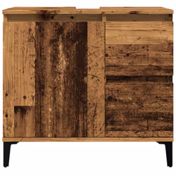 VidaXL 857123 miroir de salle de bain et armoire de rangement pour évier - Vue supplémentaire 4