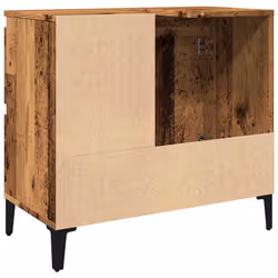 VidaXL 857123 miroir de salle de bain et armoire de rangement pour évier - Vue supplémentaire 7