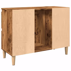 VidaXL 857126 miroir de salle de bain et armoire de rangement pour évier - Vue supplémentaire 7