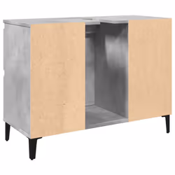 VidaXL 857128 miroir de salle de bain et armoire de rangement pour évier - Vue supplémentaire 7