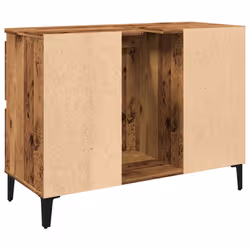 VidaXL 857129 miroir de salle de bain et armoire de rangement pour évier - Vue supplémentaire 7