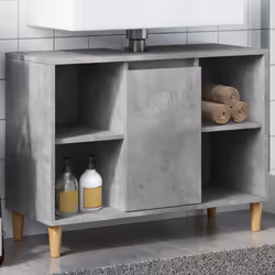 VidaXL 857132 miroir de salle de bain et armoire de rangement pour évier