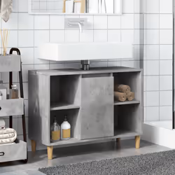 VidaXL 857132 miroir de salle de bain et armoire de rangement pour évier