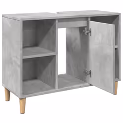 VidaXL 857132 miroir de salle de bain et armoire de rangement pour évier - Vue supplémentaire 6