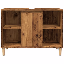 VidaXL 857133 miroir de salle de bain et armoire de rangement pour évier - Vue supplémentaire 5