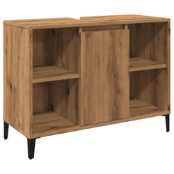 VidaXL 857136 miroir de salle de bain et armoire de rangement pour évier