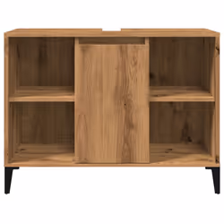 VidaXL 857136 miroir de salle de bain et armoire de rangement pour évier - Vue supplémentaire 5