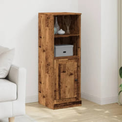 vidaXL Buffet haut - Vieux bois