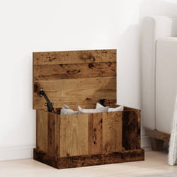 Vidaxl - Boîtes de rangement vieux bois 30x50x28 cm bois d'ingénierie