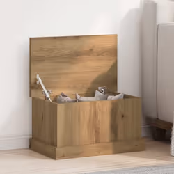 Cette boîte de rangement est une solution de rangement idéale et un excellent supplément décoratif à votre espace de vie. Mat ...