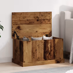 Cette boîte de rangement est une solution de rangement idéale et un excellent supplément décoratif à votre espace de vie. Mat ...