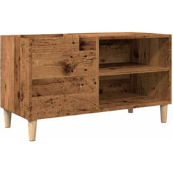 Vidaxl - Armoire à disques vieux bois 84,5x38x48 cm bois d'ingénierie