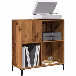Rangez et exposez vos disques vinyles avec ce meuble à disques pratique et classique. Matériau durable : le bois d'ingénierie ...