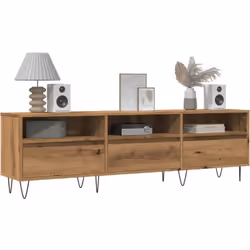 Ce meuble TV avec un grand espace de rangement est un complément pratique et attrayant pour votre salon ou votre chambre à co ...