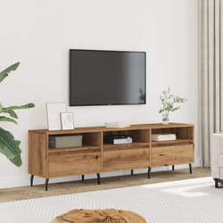 Vidaxl - Meuble tv chêne artisanal 150x30x44,5 cm bois d ingénierie