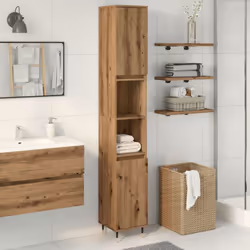 Cette armoire de salle de bain est censée être un excellent supplément à votre salle de bain, ce qui lui donne une apparence  ...
