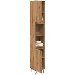 Vidaxl - Armoire de salle de bain chêne artisanal 30x30x190 cm