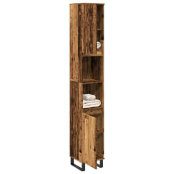 vidaXL Armoire de salle de bain - Vieux bois