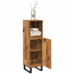 VidaXL 857211 miroir de salle de bain et armoire de rangement pour évier