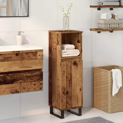VidaXL 857211 miroir de salle de bain et armoire de rangement pour évier