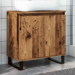 Vidaxl - Armoire de salle de bain vieux bois 58x33x60 cm bois ingénierie
