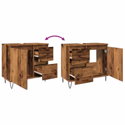 VidaXL 857226 ensemble de meuble de salle de bain - Vue supplémentaire 8
