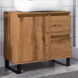 Ce meuble lavabo de salle de bain est un excellent supplément à votre salle de bain, ce qui lui donne une apparence ordonnée  ...