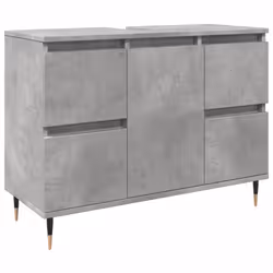 VidaXL 857231, Gris, Bois, 800 mm, 330 mm, 600 mm, 10 cm